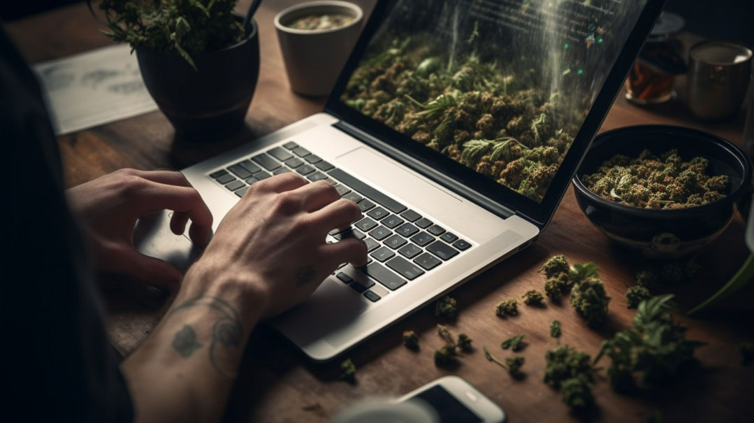 This captivating AI-generated image displays a gathering of lifelike people who represent various aspects of the medical marijuana sector, demonstrating the capabilities of artificial intelligence in creating relatable and engaging visuals for your promotional materials.